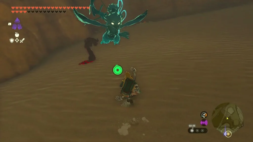 Phantom Ganon health bar in a red-lit arena Phantom Ganon health bar in a red-lit arena