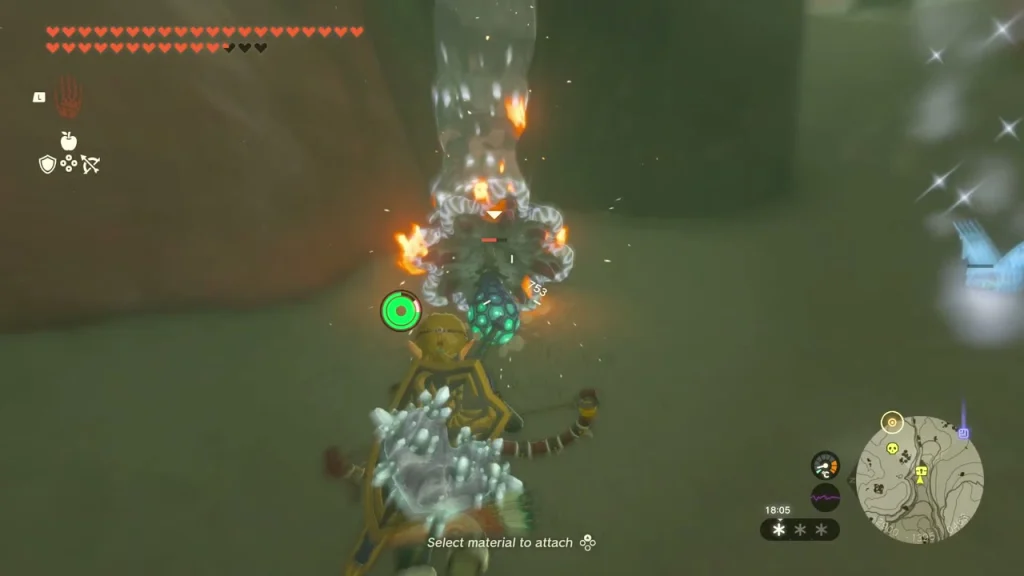 Mimos waiting at the Yiga Clan Hideout door Mimos waiting at the Yiga Clan Hideout door