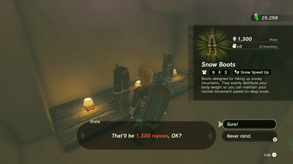 Snow Boots offered for 1,300 rupees with Snow Speed Up