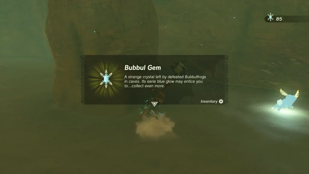 Bubbul Gem card beside a Bubbulfrog