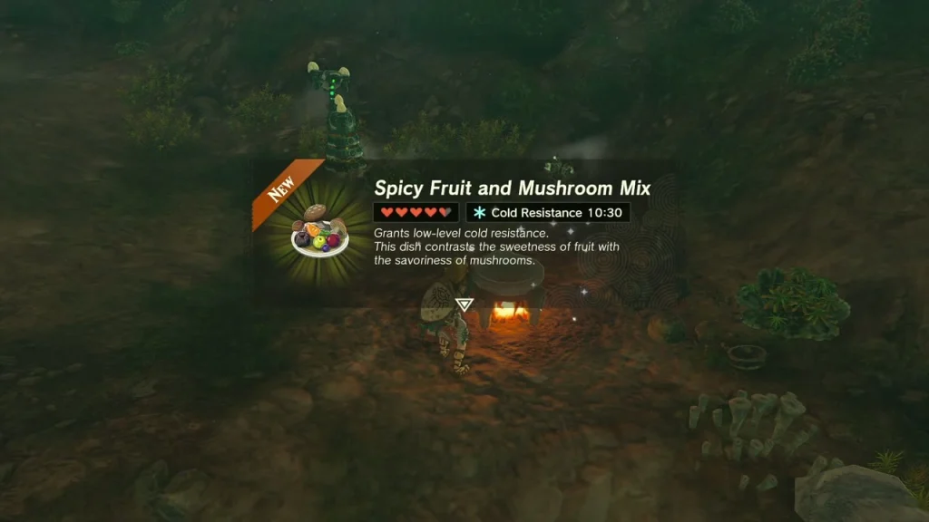 Spicy Fruit and Mushroom Mix item box with cold resistance Spicy Fruit and Mushroom Mix item box with cold resistance
