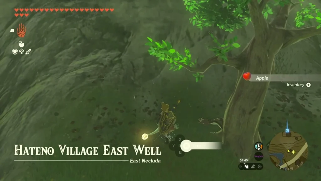 East Well beside a leafy tree on a slope at the village's east edge East Well beside a leafy tree on a slope at the village's east edge