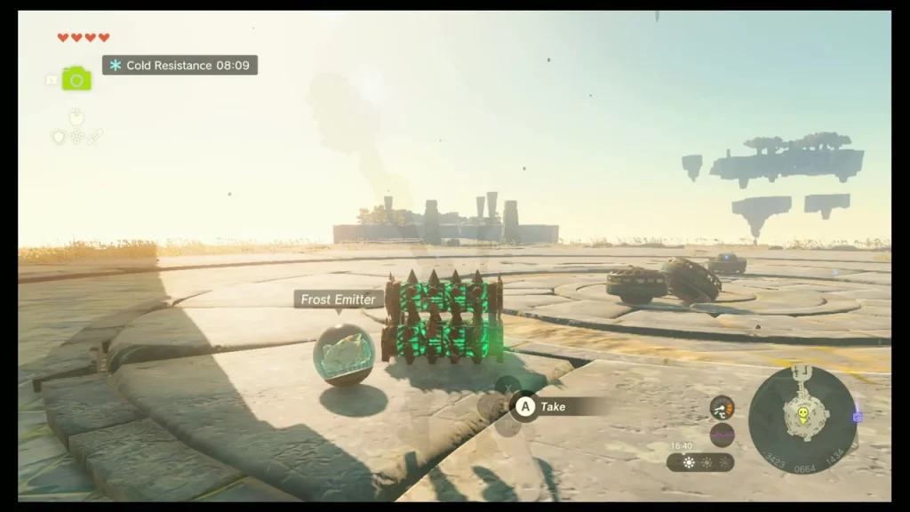 Flux Core III Smasher highlighted in the weapon wheel Flux Core III Smasher highlighted in the weapon wheel