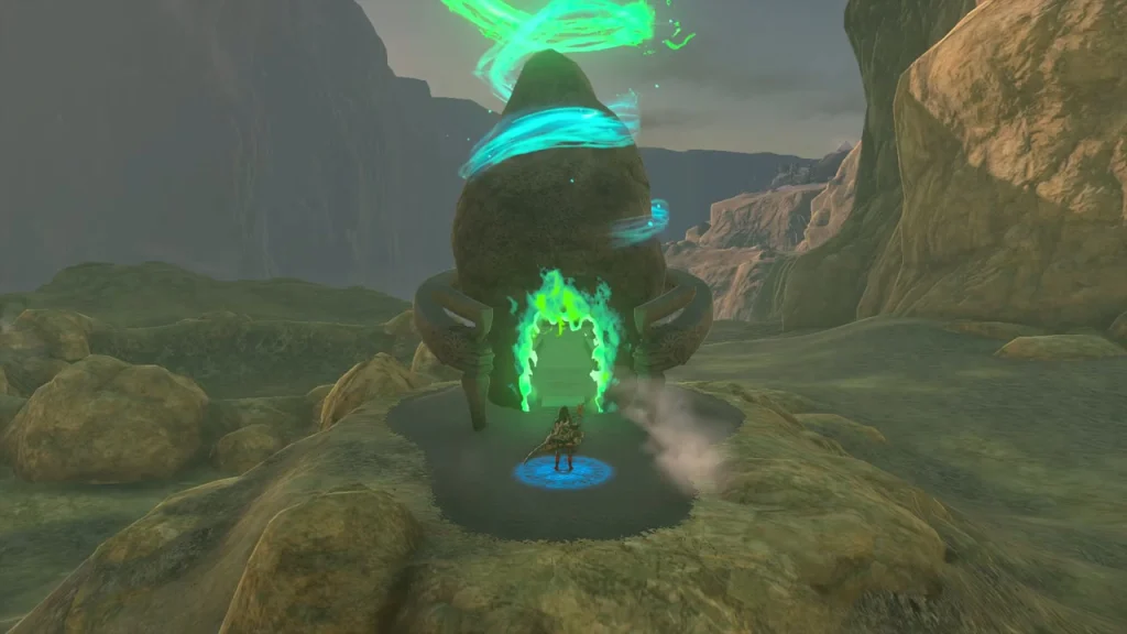 Gisa Crater Crystal shrine quest completed at the glowing shrine door Gisa Crater Crystal shrine quest completed at the glowing shrine door