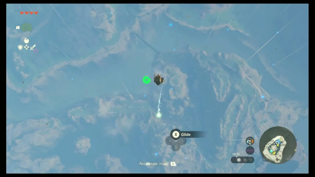 Korok Seed received high in the sky Korok Seed received high in the sky