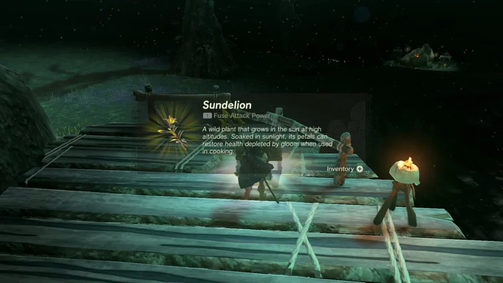Sundelion item box with the glowing yellow plant Sundelion item box with the glowing yellow plant