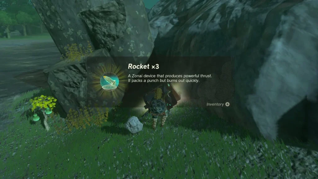 Rocket x3 item box at the chest beside the shore boulders Rocket x3 item box at the chest beside the shore boulders