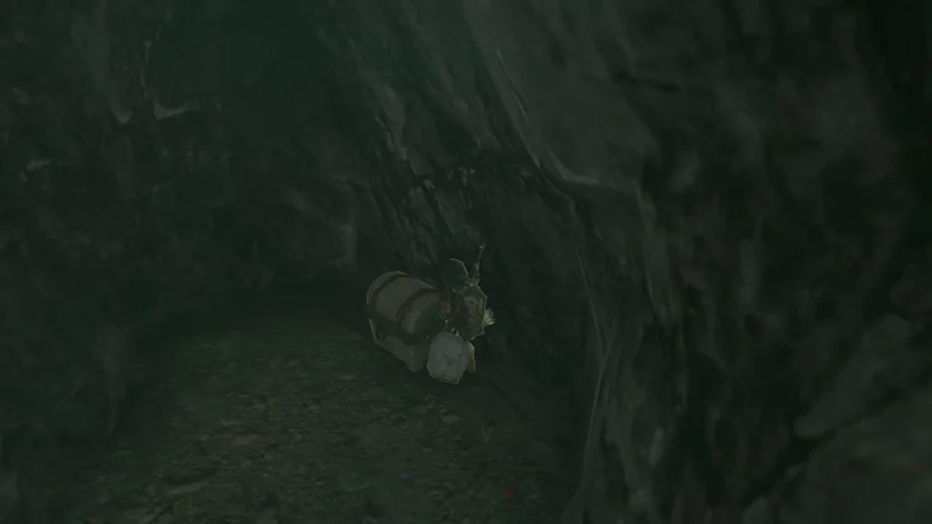 Glowing chest hidden behind broken crates in West Passage Glowing chest hidden behind broken crates in West Passage