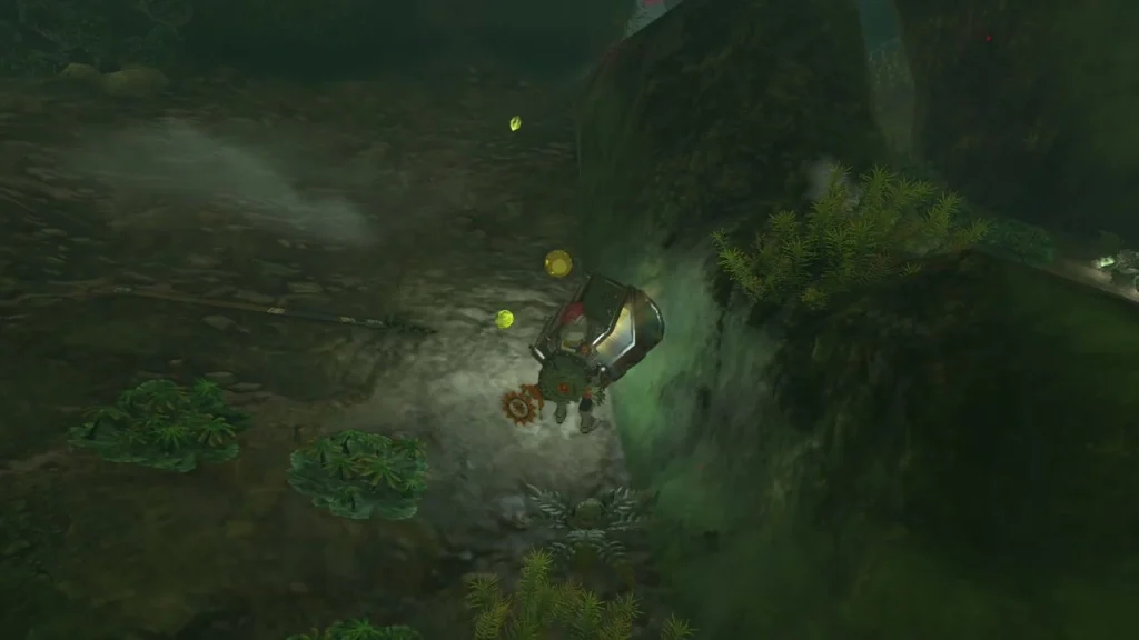 Royal Bow item box, attack 47, over the cavern chest