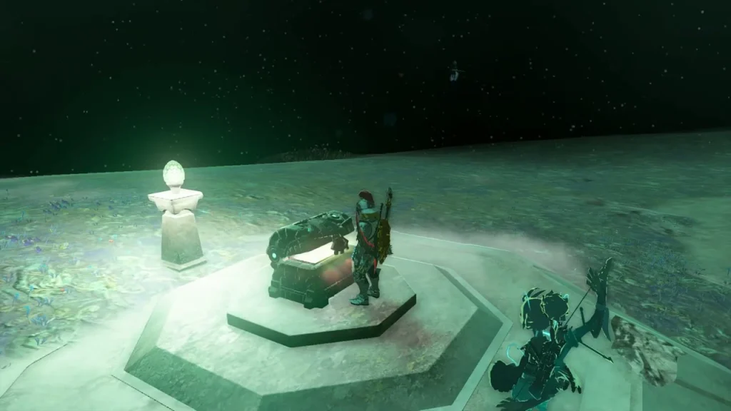 Huge Crystallized Charge item box above the arena pedestal Huge Crystallized Charge item box above the arena pedestal