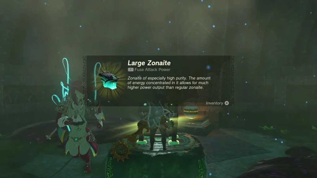 Large Zonaite item box in the Water Temple Large Zonaite item box in the Water Temple