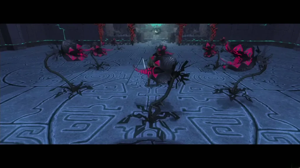 Shadow Deku Babas and shadow creatures spawned in the second Phantom Zant arena Shadow Deku Babas and shadow creatures spawned in the second Phantom Zant arena