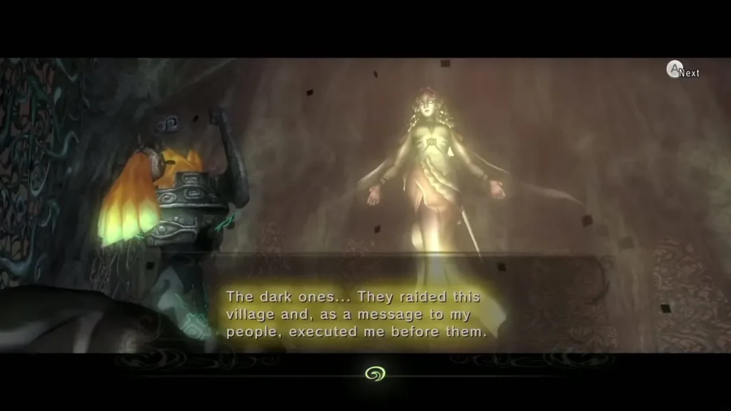 Queen Rutela's spirit explaining the dark ones executed her before her people Queen Rutela's spirit explaining the dark ones executed her before her people