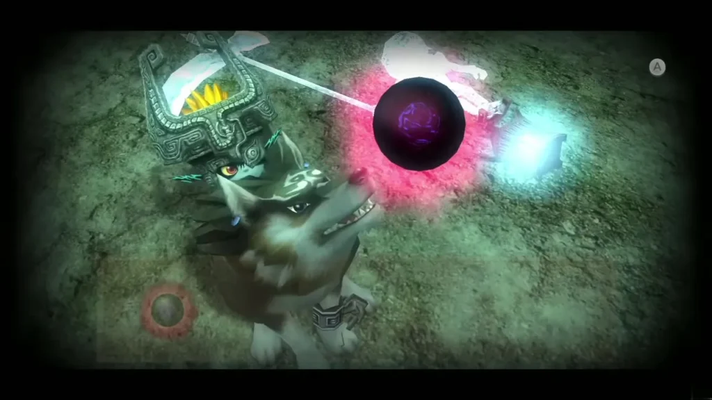 Wolf Link pulling a Poe's soul out with the Ending Blow Wolf Link pulling a Poe's soul out with the Ending Blow