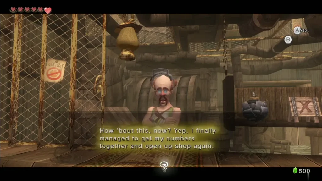 Barnes at his bomb shop counter saying he has reopened for business Barnes at his bomb shop counter saying he has reopened for business