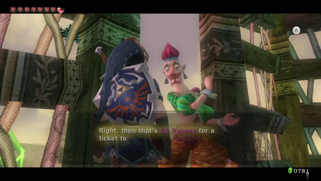 Falbi asking 20 Rupees for a Flight-By-Fowl ticket Falbi asking 20 Rupees for a Flight-By-Fowl ticket
