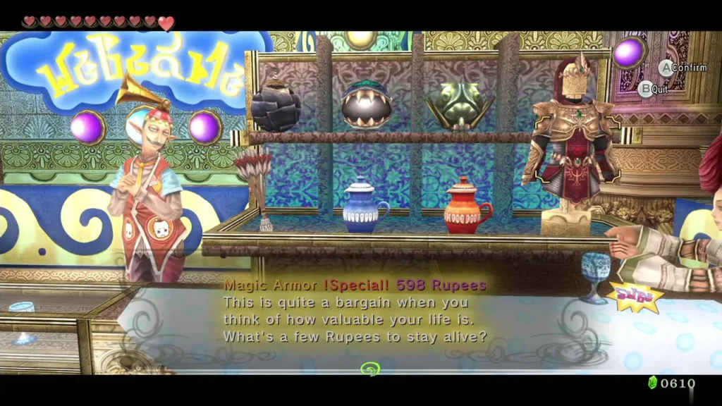 Malo Mart message offering the Magic Armor for 598 Rupees Malo Mart message offering the Magic Armor for 598 Rupees