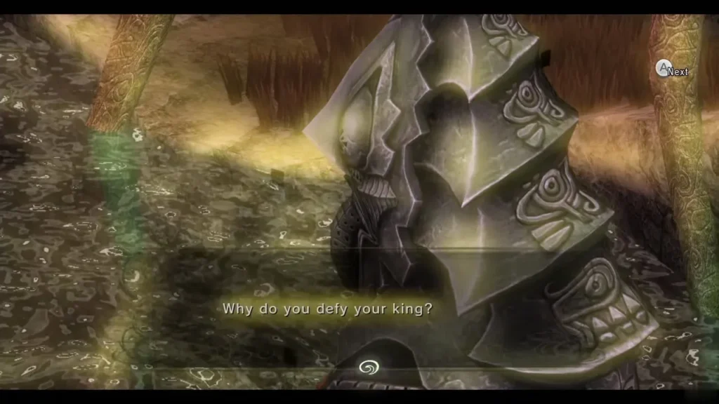 Zant asking Midna why she defies her king Zant asking Midna why she defies her king
